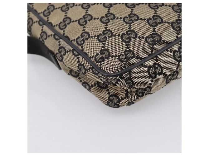 Borsa a tracolla GUCCI GG Canvas Beige Silver 018 1619 Auth ep16101 Argento - vista 13