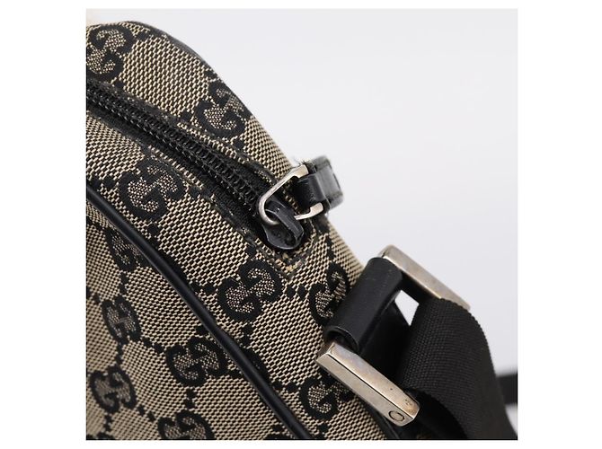 Borsa a tracolla GUCCI GG Canvas Beige Silver 018 1619 Auth ep16101 Argento - vista 14