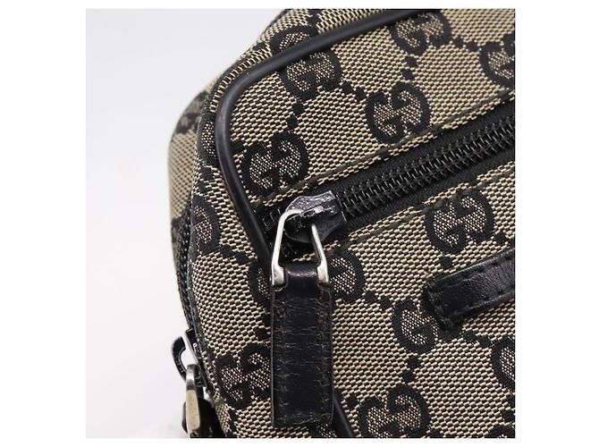 Borsa a tracolla GUCCI GG Canvas Beige Silver 018 1619 Auth ep16101 Argento - vista 15