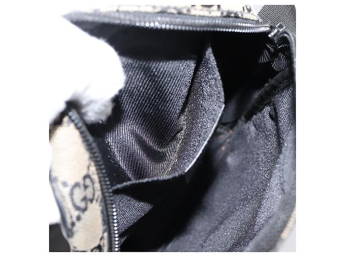 Borsa a tracolla GUCCI GG Canvas Beige Silver 018 1619 Auth ep16101 Argento - vista 21