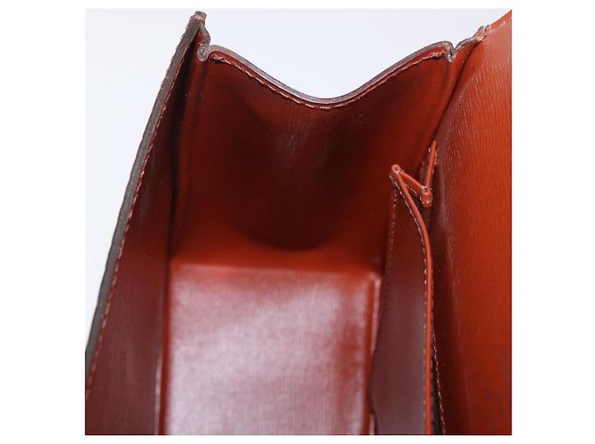 LOUIS VUITTON Epi Tilsitt Pouch Brown M52603 LV Auth ep16268A Marrone - vista 25