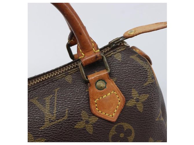 Borsa a mano LOUIS VUITTON Monogram Mini Speedy M41534 LV Auth 206084 Monogramma - vista 10