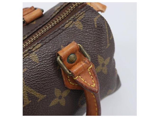 Borsa a mano LOUIS VUITTON Monogram Mini Speedy M41534 LV Auth 206084 Monogramma - vista 11