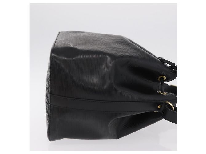 Borsa a tracolla LOUIS VUITTON Epi Petit Noe Nera M44102 LV Auth 200846 Nero - vista 3