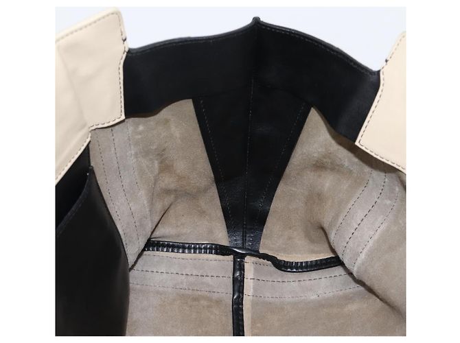 Chloé Bolsa de mão Chloe em couro cinza tom dourado Auth mr2941 Marrom - vista 18