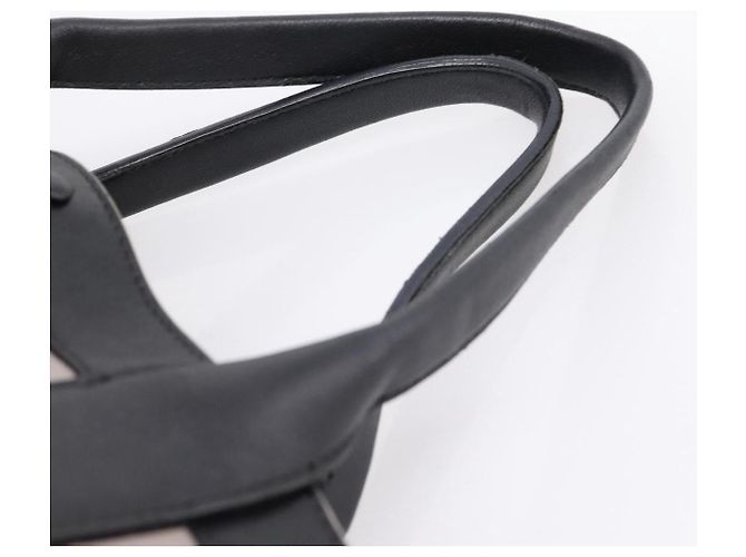 Chloé Bolsa de mão Chloe em couro cinza tom dourado Auth mr2941 Marrom - vista 8