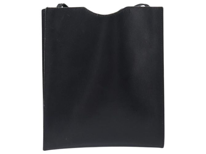 Hermès Borsa a tracolla HERMES Omenitu in pelle nera autentica bs37075 Nero - vista 2