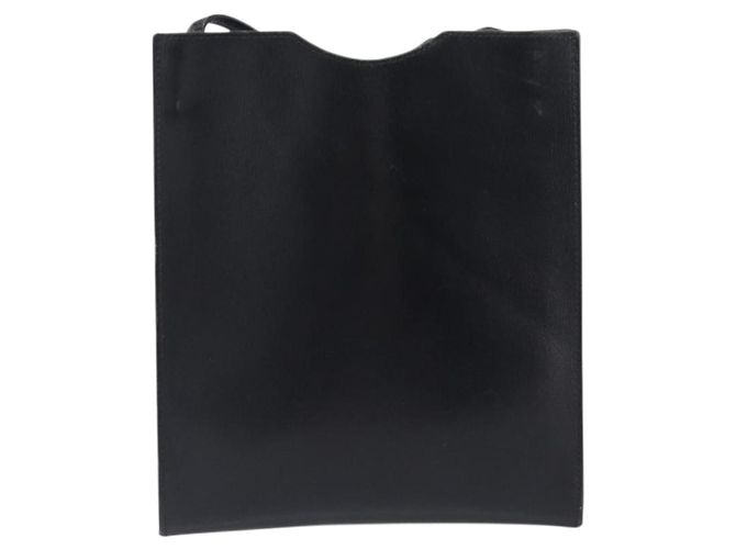 Hermès Borsa a tracolla HERMES Omenitu in pelle nera autentica bs37075 Nero - vista 3