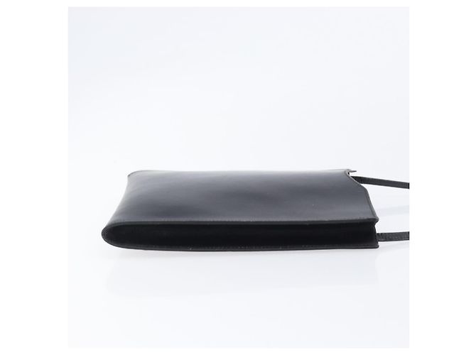 Hermès Borsa a tracolla HERMES Omenitu in pelle nera autentica bs37075 Nero - vista 4
