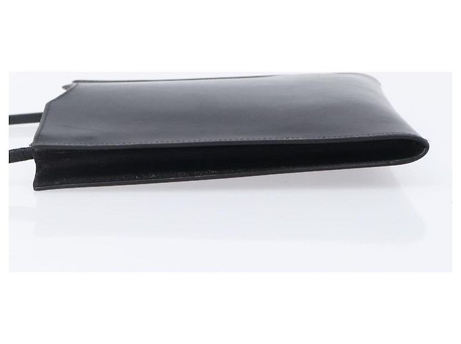 Hermès Borsa a tracolla HERMES Omenitu in pelle nera autentica bs37075 Nero - vista 5
