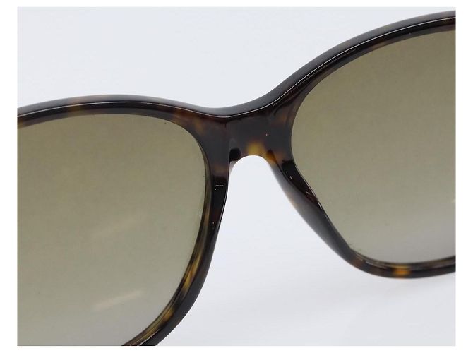 Occhiali da sole GUCCI plastica Dark Brown Auth bs37304 Marrone scuro - vista 12