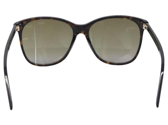 Occhiali da sole GUCCI plastica Dark Brown Auth bs37304 Marrone scuro - vista 3