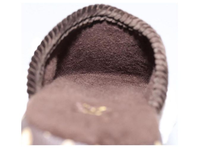 LOUIS VUITTON Monogram Craggy LV Palace Line Mules LV Auth 204941M Monogramma - vista 11