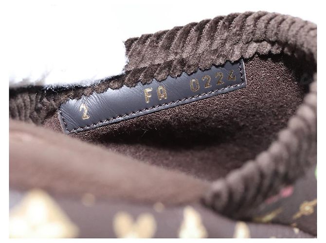 LOUIS VUITTON Monogram Craggy LV Palace Line Mules LV Auth 204941M Monogramma - vista 12