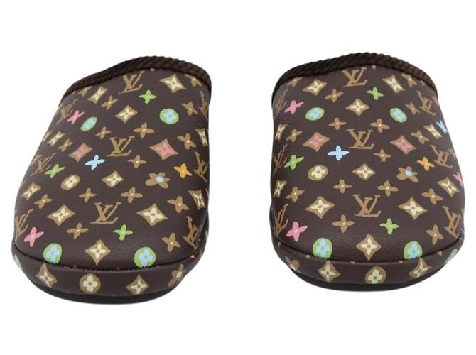 LOUIS VUITTON Monogram Craggy LV Palace Line Mules LV Auth 204941M Monogramma - vista 2