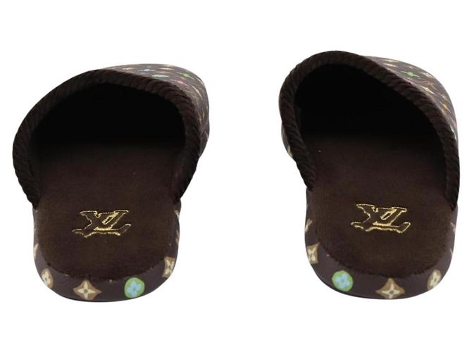 LOUIS VUITTON Monogram Craggy LV Palace Line Mules LV Auth 204941M Monogramma - vista 3