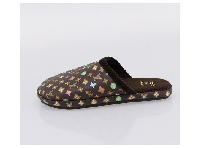LOUIS VUITTON Monogram Craggy LV Palace Line Mules LV Auth 204941M Monogramma - vista 5