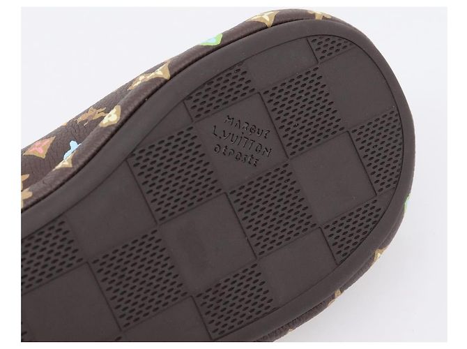 LOUIS VUITTON Monogram Craggy LV Palace Line Mules LV Auth 204941M Monogramma - vista 9