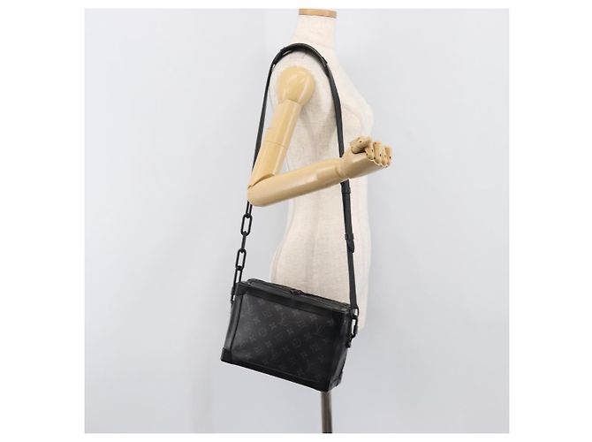 LOUIS VUITTON Monogram Eclipse Soft Trunk Shoulder Bag M44730 LV Auth 204879M Monogramm - Ansicht 27