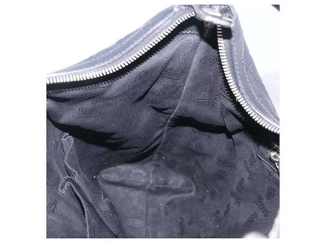 Bolso de hombro GUCCI GuccissimaGG de piel 2way Negro Plata 232961 Auth mr3044A - vista 21