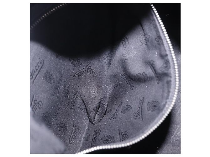 Bolso de hombro GUCCI GuccissimaGG de piel 2way Negro Plata 232961 Auth mr3044A - vista 23