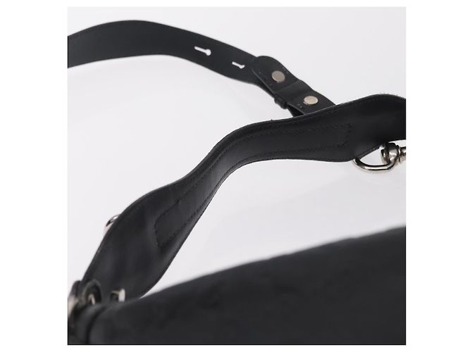 Bolso de hombro GUCCI GuccissimaGG de piel 2way Negro Plata 232961 Auth mr3044A - vista 8