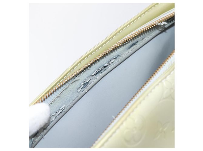 LOUIS VUITTON Monogram Vernis Houston Handtasche Gris M91053 LV Auth ep15992 Grau - Ansicht 11