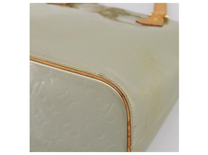 LOUIS VUITTON Monogram Vernis Houston Handtasche Gris M91053 LV Auth ep15992 Grau - Ansicht 15