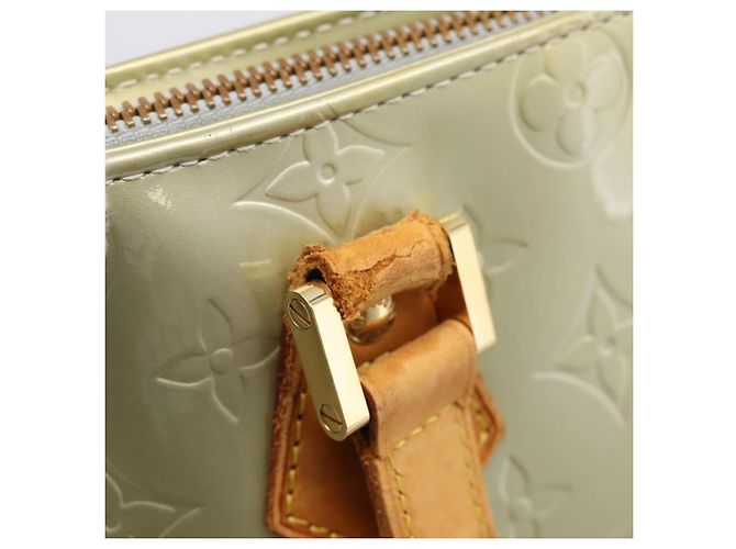 LOUIS VUITTON Monogram Vernis Houston Handtasche Gris M91053 LV Auth ep15992 Grau - Ansicht 20