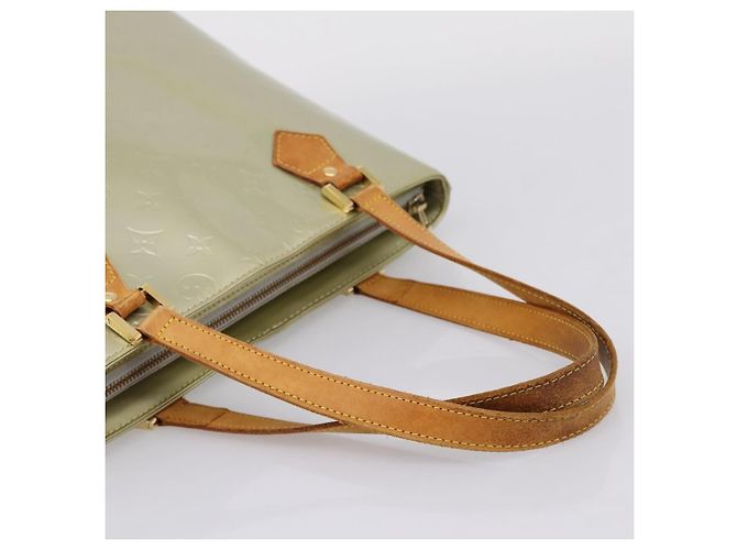 LOUIS VUITTON Monogram Vernis Houston Handtasche Gris M91053 LV Auth ep15992 Grau - Ansicht 7