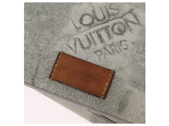 Borsa Messenger LOUIS VUITTON Damier Salt Trio White N50068 LV Auth ka6360 Bianco - vista 20