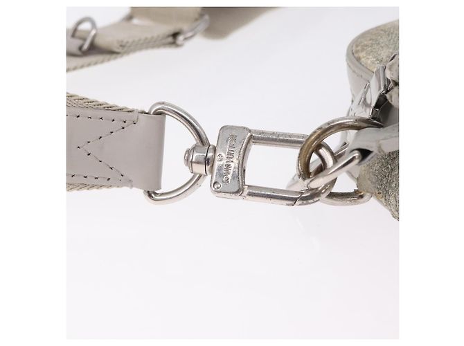 Borsa Messenger LOUIS VUITTON Damier Salt Trio White N50068 LV Auth ka6360 Bianco - vista 9