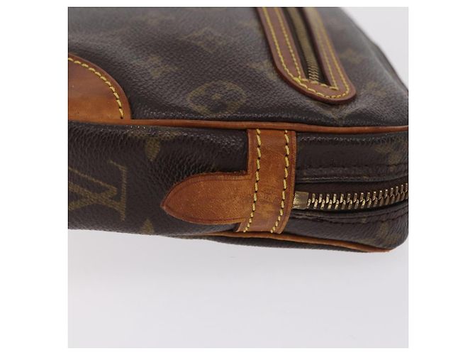 LOUIS VUITTON Monogram Marly Dragonne GM Clutch Bag M51825 LV Auth ka6405 Monogramma - vista 4