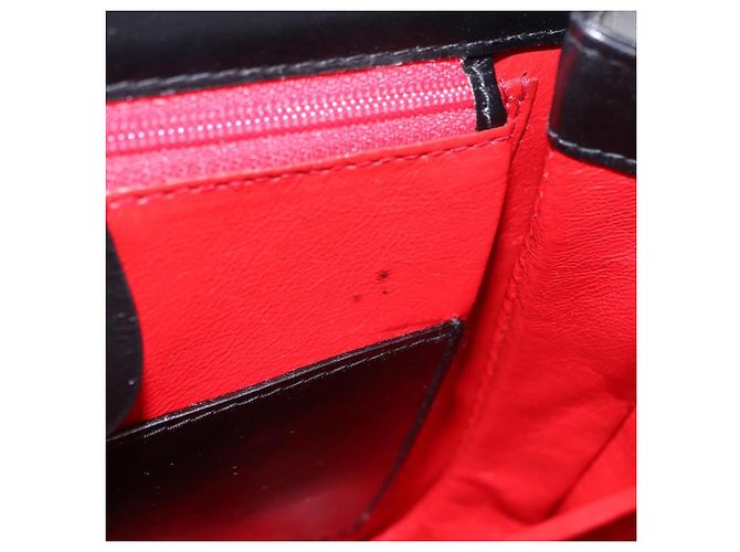 Borsa a mano GUCCI in pelle 2way Nera Oro 000 406 0264 Auth am12615V Nero D'oro - vista 10