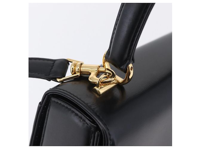 Borsa a mano GUCCI in pelle 2way Nera Oro 000 406 0264 Auth am12615V Nero D'oro - vista 20