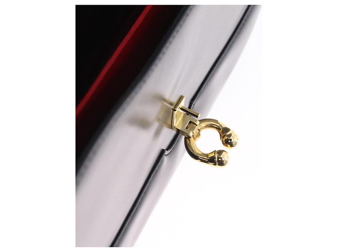 Borsa a mano GUCCI in pelle 2way Nera Oro 000 406 0264 Auth am12615V Nero D'oro - vista 23