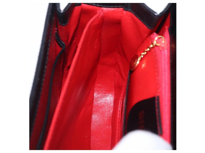Borsa a mano GUCCI in pelle 2way Nera Oro 000 406 0264 Auth am12615V Nero D'oro - vista 26