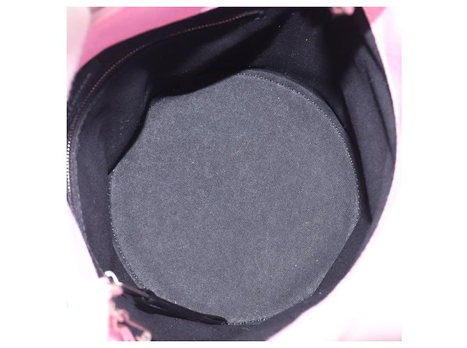 Bolsa de mão BALENCIAGA Wave XS Canvas 2way Pink Silver 619979 Auth ka6340V Prata Rosa - vista 11