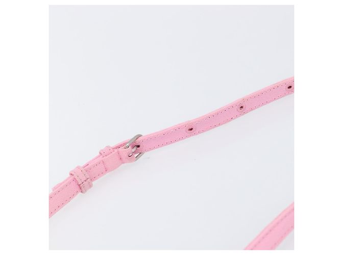 Bolsa de mão BALENCIAGA Wave XS Canvas 2way Pink Silver 619979 Auth ka6340V Prata Rosa - vista 16