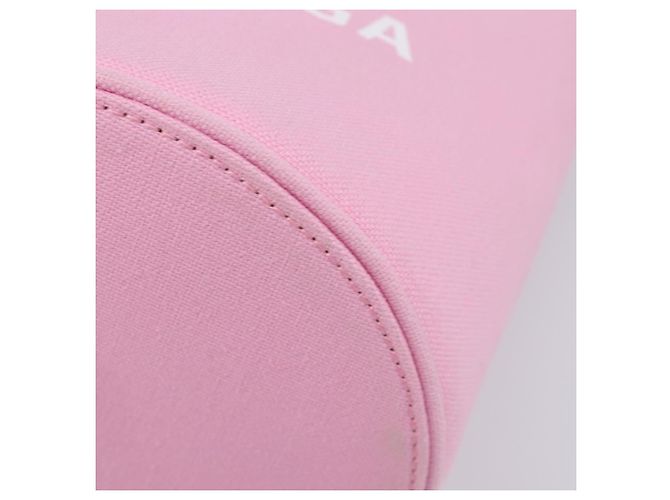 Bolsa de mão BALENCIAGA Wave XS Canvas 2way Pink Silver 619979 Auth ka6340V Prata Rosa - vista 17