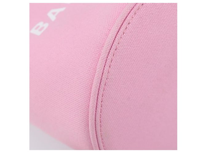 Bolsa de mão BALENCIAGA Wave XS Canvas 2way Pink Silver 619979 Auth ka6340V Prata Rosa - vista 18