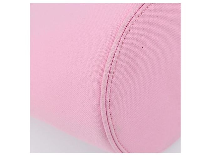 Bolsa de mão BALENCIAGA Wave XS Canvas 2way Pink Silver 619979 Auth ka6340V Prata Rosa - vista 20