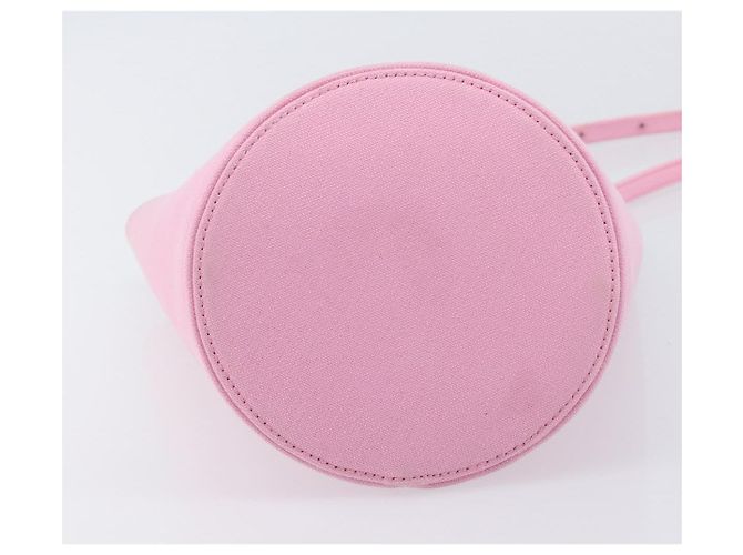 Bolsa de mão BALENCIAGA Wave XS Canvas 2way Pink Silver 619979 Auth ka6340V Prata Rosa - vista 5