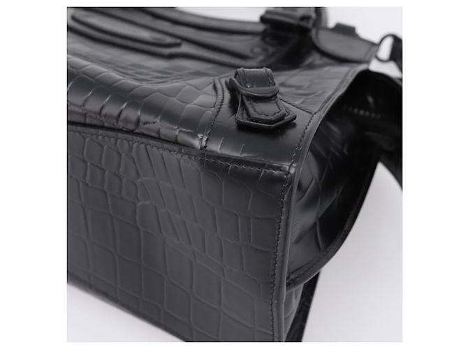 Balenciaga Neo Classic City Small Handtasche 2way Schwarz 638521 Auth mr2975V - Ansicht 9