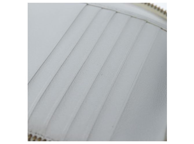 Céline CELINE 2004 Athens Olympics Limited Edition Bifold Wallet Leather Auth bs37161V White - view 22
