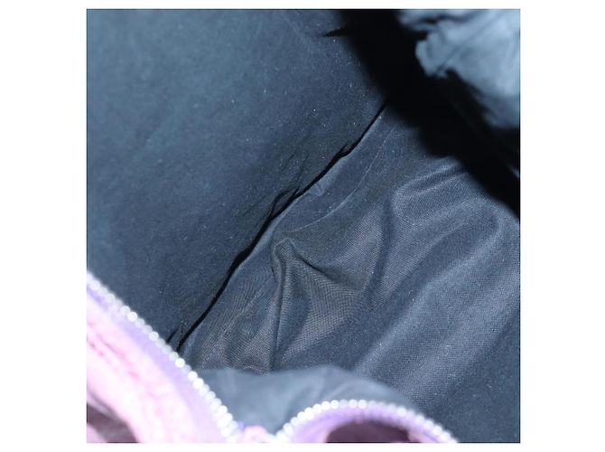 Borsa BALENCIAGA Covered Giant Day in pelle viola argento 204527 Auth 201485V Porpora - vista 11