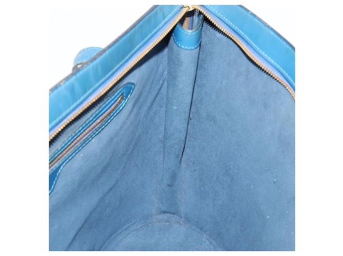 Saco de Compras LOUIS VUITTON Epi Saint Jacques Blue M52275 LV Auth ep15960 Azul - vista 21