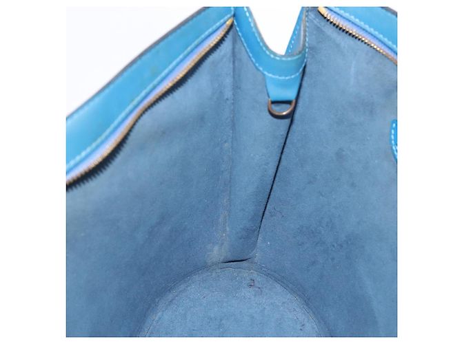 Saco de Compras LOUIS VUITTON Epi Saint Jacques Blue M52275 LV Auth ep15960 Azul - vista 22