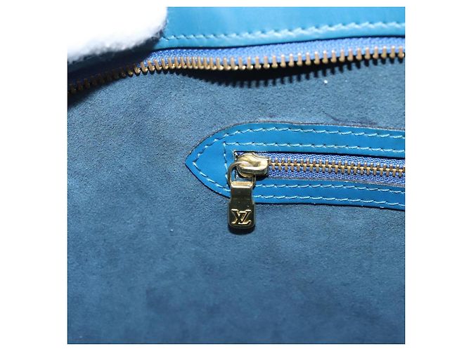 Saco de Compras LOUIS VUITTON Epi Saint Jacques Blue M52275 LV Auth ep15960 Azul - vista 23