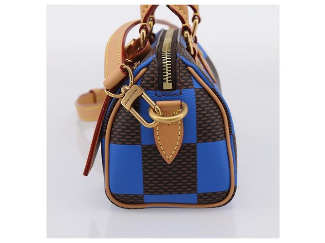 LOUIS VUITTON Damier Pop Speedy Bandouliere 18 Borsa a mano N40595 LV Auth 204896SM Damier ebene - vista 4